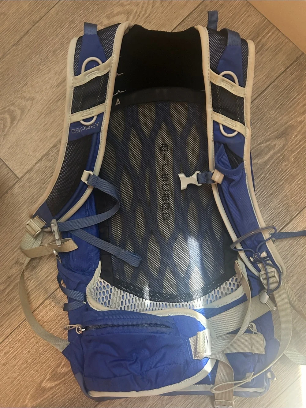 OSPREY Tempest 20 Backpack in Royal Blue and Light Blue
